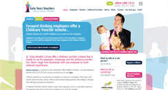 Desktop Screenshot of childcare-vouchers.net